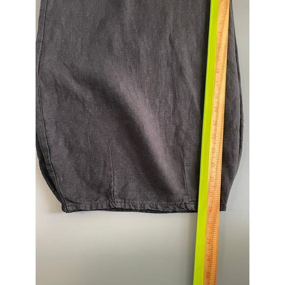 Bryn Walker Black Pullon Pants Lagenlook Balloon Barrel Leg Size Small - Picture 12 of 12